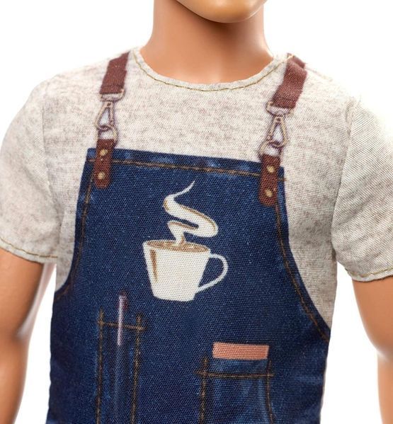 Кукла Барби Кен Бариста Карьера &mdash; Barbie Careers Ken Barista (FXP03) FXP03 фото