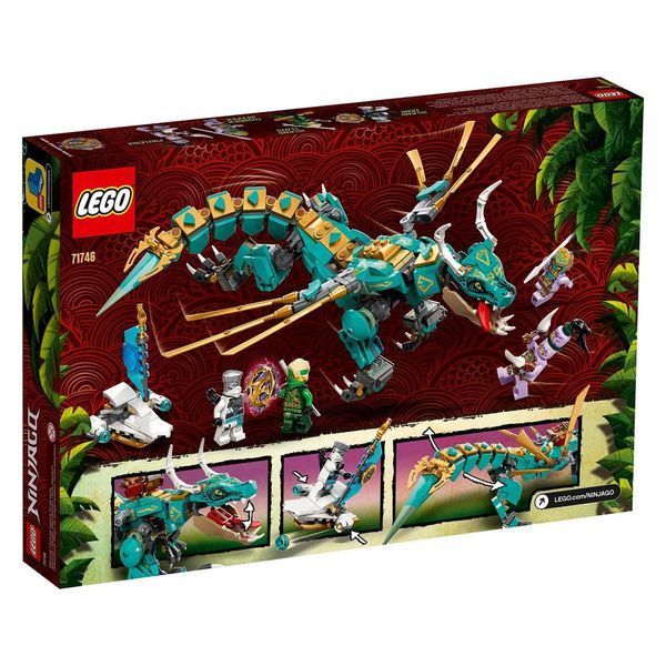 Конструктор LEGO Ninjago 71746 Дракон із джунглів 71746 фото