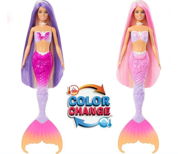 Лялька Барбі Русалонька Малібу Кольорова магія &mdash; Barbie Dreamtopia Mermaid Malibu (HRP97) HRP97 фото