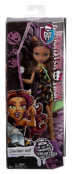 Лялька Monster High Клодін Вульф Чумова екскурсія &mdash; Clawdeen Wolf Freaky Field Trip (CFC76) CFC76 фото