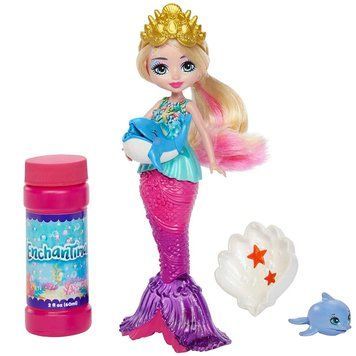 Кукла Enchantimals Русалочка Атлантика с волшебными пузырями &mdash; Atlantia Mermaid Bubble Maker (HFT24) HFT24 фото