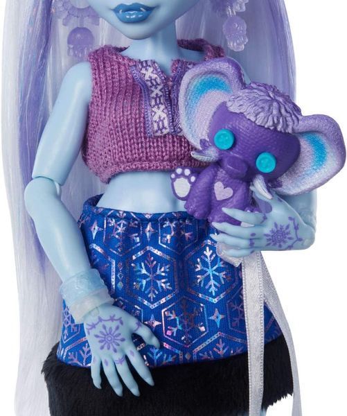 Лялька Monster High Еббі Бомінейбл Секрети догляду &mdash; Abbey Bominable Self-Scare Secrets (JHK44) JHK44 фото