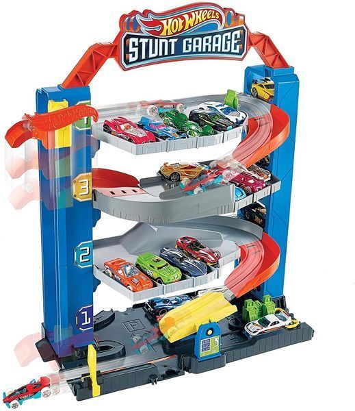 Автотрек Хот Вілс Трюковий гараж Hot Wheels Stunt Garage GNL70 GNL70 фото