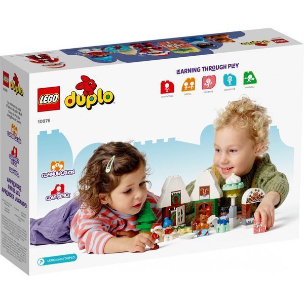 Конструктор LEGO Duplo 10976 Пряничний будиночок Санти 10976 фото
