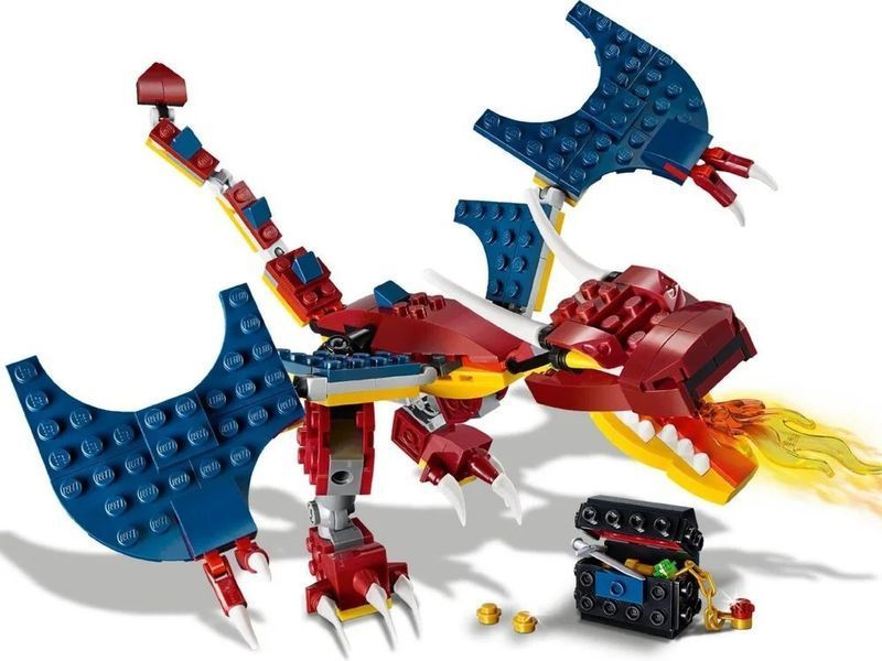 Конструктор LEGO Creator 3-в-1 31102 Огненный дракон 31102 фото