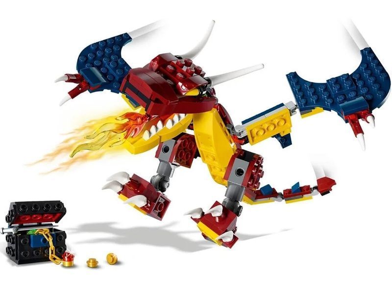 Конструктор LEGO Creator 3-в-1 31102 Огненный дракон 31102 фото