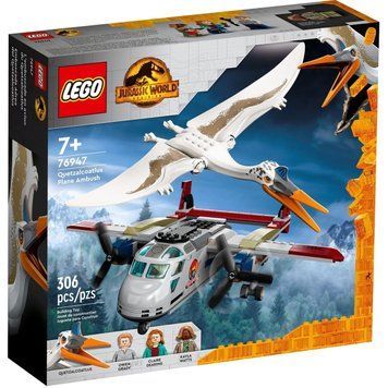 Конструктор LEGO Jurassic World 76947 Нападение кетцалькоатля на самолёт 76947 фото