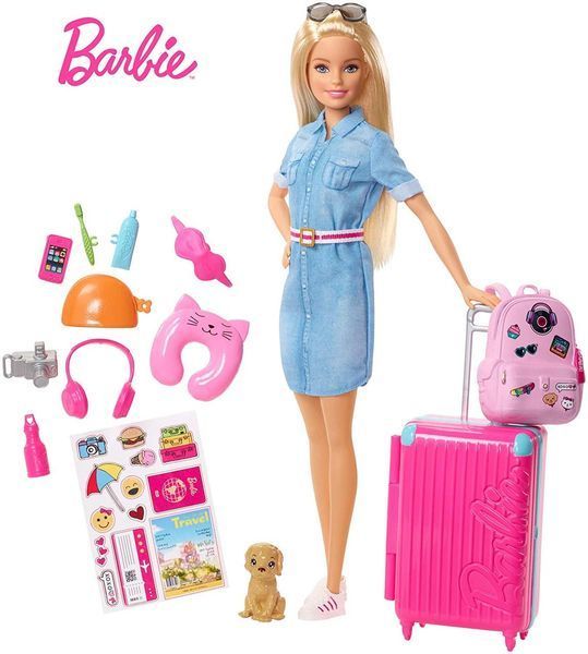 Лялька Барбі Мандрівниця &mdash; Barbie Travel (FWV25) FWV25 фото