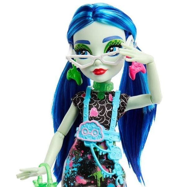 Лялька Monster High Гулія Йелпс Шафа з секретами серія 3 &mdash; Ghoulia Yelps Skulltimate Secrets (HNF81) HNF81 фото