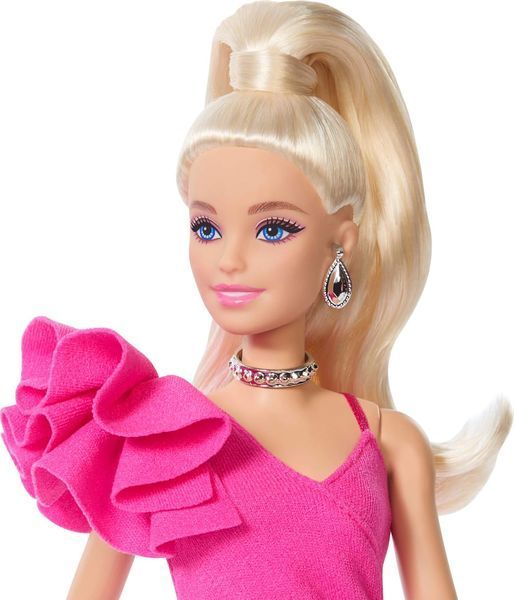 Лялька Barbie Deluxe Style #15 у яскраво-рожевій сукні в стилі Барбікор (JJN73) JJN73 фото