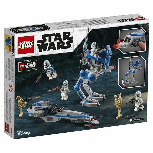 Конструктор LEGO Star Wars 75280 Клони-піхотинці 501-го легіону 75280 фото