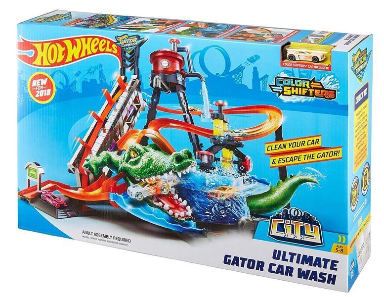 Автотрек Хот Вілс Автомийка Hot Wheels Ultimate Car Wash FTB67 FTB67 фото