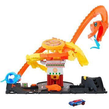 Автотрек Хот Вилс Атака кобры Hot Wheels Pizza Slam Cobra Attack HTN81 HTN81 фото