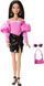 Кукла Barbie Deluxe Style #13 в бархатном топе и виниловой юбке в стиле Барбикор (JJN76) JJN76 фото 2