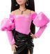 Кукла Barbie Deluxe Style #13 в бархатном топе и виниловой юбке в стиле Барбикор (JJN76) JJN76 фото 4