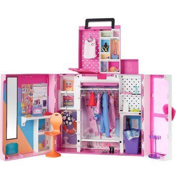 Игровой набор Двухэтажный шкаф Мечты Барби раскладной &mdash; Barbie Dream Closet (HBV28) HBV28 фото