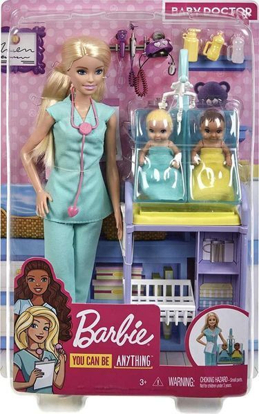 Кукла Барби Педиатр Детский врач &mdash; Barbie Careers Baby Doctor (GKH23) GKH23 фото