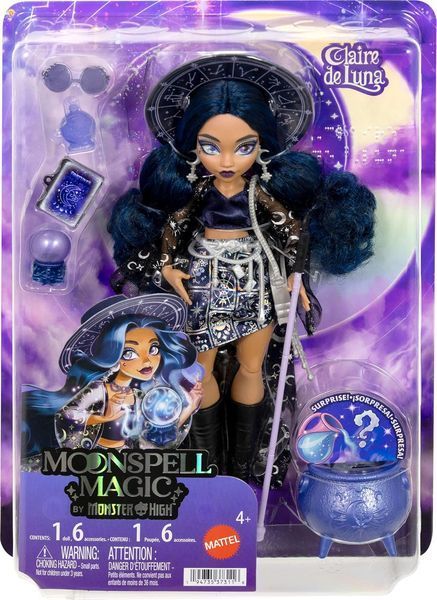 Кукла Monster High Клэр де Луна Ведьма-провидица &mdash; Claire de Luna Moonspell Magic (JMB89) JMB89 фото