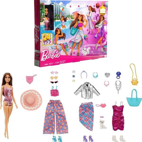 Кукла Барби Адвент календарь &mdash; Barbie Advent Calendar (HKB09) HKB09 фото