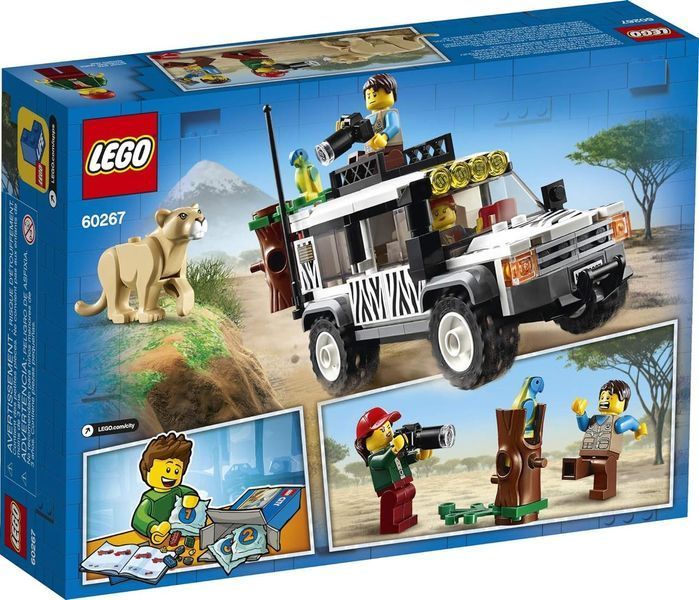 Конструктор LEGO City 60267 Позашляховик для сафарі 60267 фото