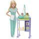 Кукла Барби Педиатр Детский врач &mdash; Barbie Careers Baby Doctor (GKH23) GKH23 фото 1