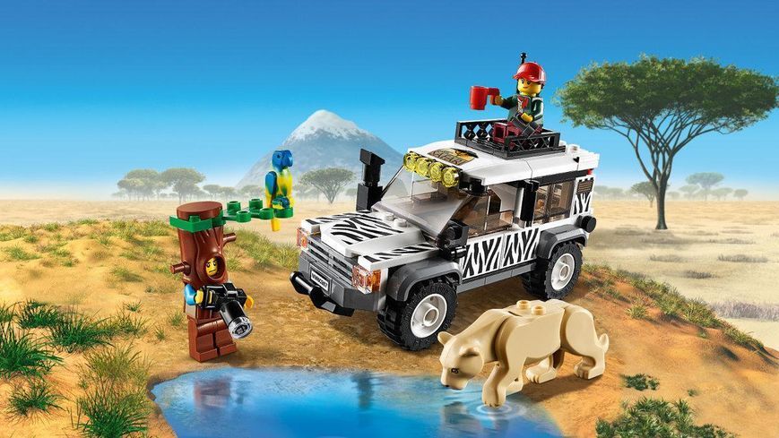 Конструктор LEGO City 60267 Позашляховик для сафарі 60267 фото