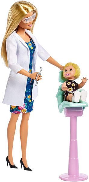 Лялька Барбі Дантист Стоматолог &mdash; Barbie Dentist (FXP16) FXP16 фото