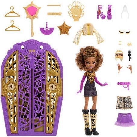 Кукла Monster High Клодин Вульф Шкаф с секретами серия 6 &mdash; Clawdeen Wolf Skulltimate Secrets (JBG80) JBG80 фото