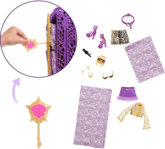 Кукла Monster High Клодин Вульф Шкаф с секретами серия 6 &mdash; Clawdeen Wolf Skulltimate Secrets (JBG80) JBG80 фото