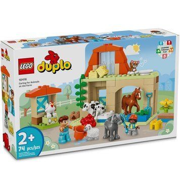 Конструктор LEGO Duplo 10416 Догляд за тваринами на фермі 10416 фото