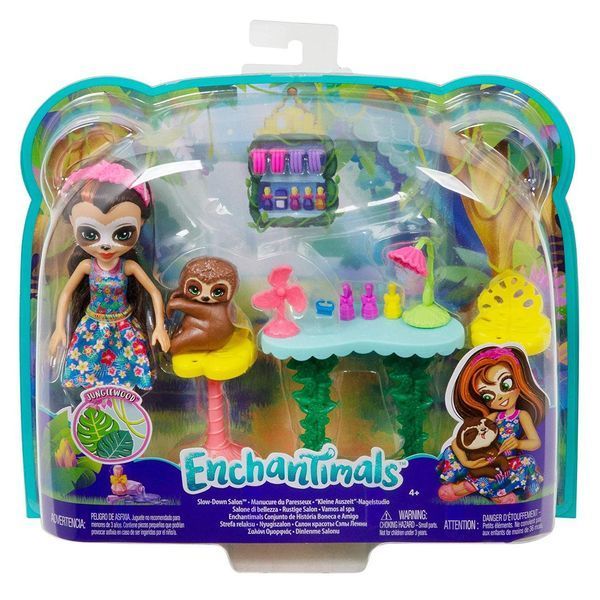 Ігровий набір Enchantimals Салон краси &mdash; Slow-Mo Salon Playset (GFN54) GFN54 фото