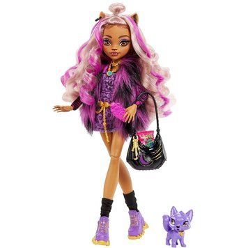 Лялька Monster High Клодін Вульф Базова Покоління 3 &mdash; Clawdeen Wolf Basic G3 with Accessories and Pet (HHK52) HHK52 фото