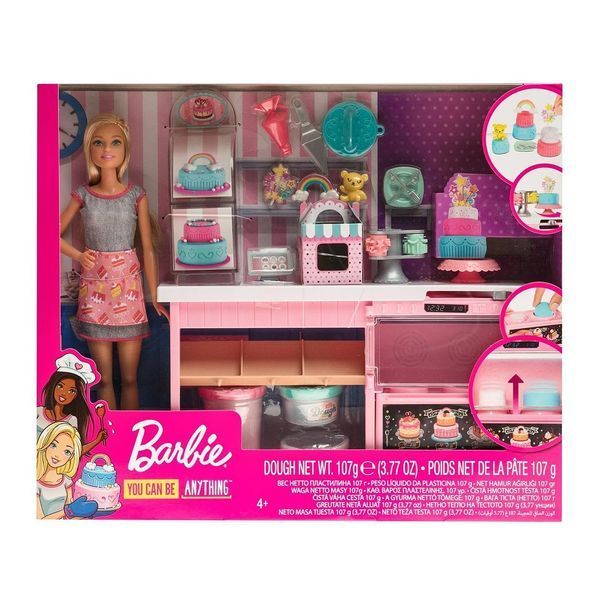 Лялька Барбі Пекарня Кондитерський магазин &mdash; Barbie Cake Decorating (GFP59) GFP59 фото