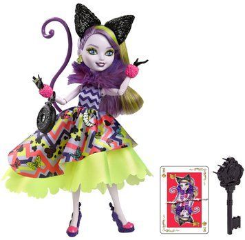 Лялька Ever After High Кітті Чешир Дорога в Країну Чудес &mdash; Kitty Cheshire Way Too Wonderland (CJF41) CJF41 фото