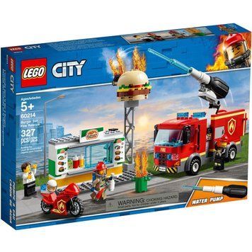 Конструктор LEGO City 60214 Пожежа в бургер-кафе 60214 фото