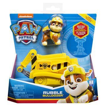 Щенячий патруль Крепыш и Бульдозер Paw Patrol Rubble Spin Master 20114323 20114323 фото