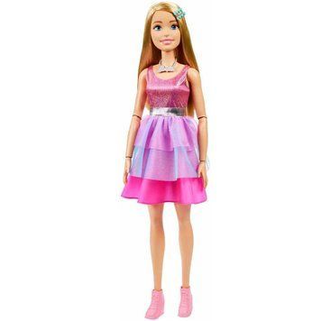 Большая кукла Барби Модная подружка в розовом платье 71 см &mdash; Barbie Large 28-inch (HJY02) HJY02 фото