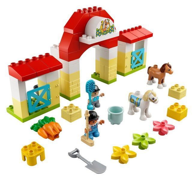 Конструктор LEGO Duplo 10951 Конюшня для коня та поні 10951 фото
