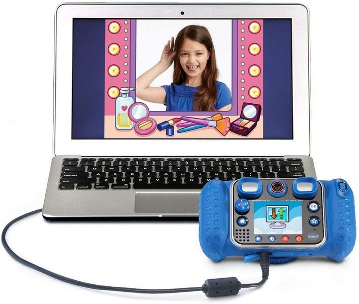 Дитячий фотоапарат із відео записом синій Vtech Kidizoom Camera DUO DX Digital 80-520000 фото