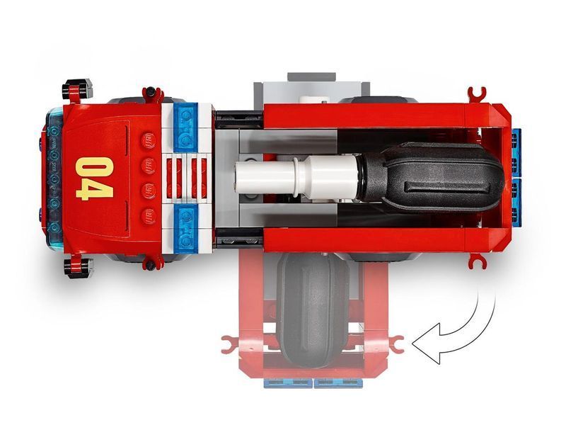Конструктор LEGO City 60214 Пожежа в бургер-кафе 60214 фото