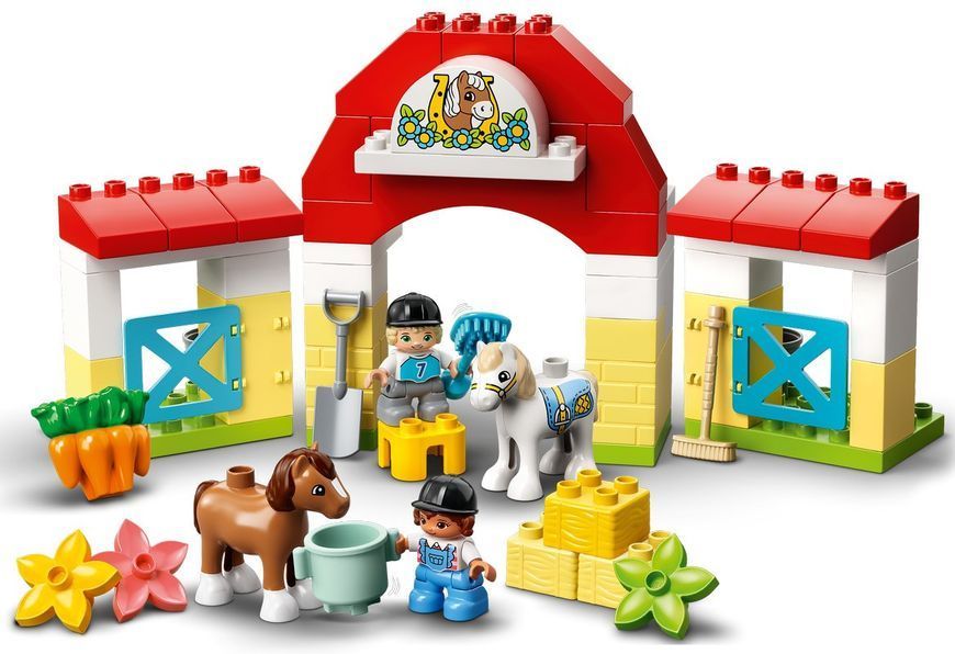 Конструктор LEGO Duplo 10951 Конюшня для коня та поні 10951 фото