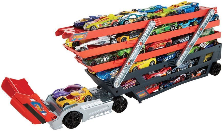 Автовоз трейлер Хот Вілс Hot Wheels Mega Hauler CKC09 CKC09 фото
