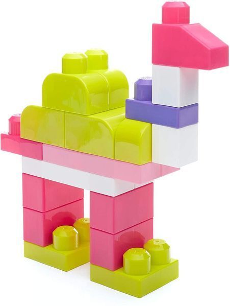 Конструктор Mega Bloks First Builders 80 деталей Рожевий DCH62 DCH62 фото