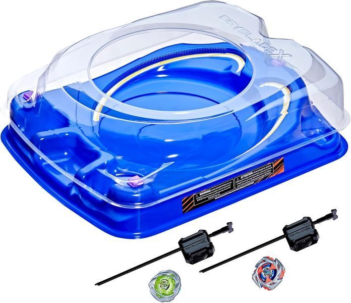 Игровой набор с ареной Бейблейд &mdash; Beyblade X Drop Attack Battle Set with Beystadium Arena (G0842) G0842 фото