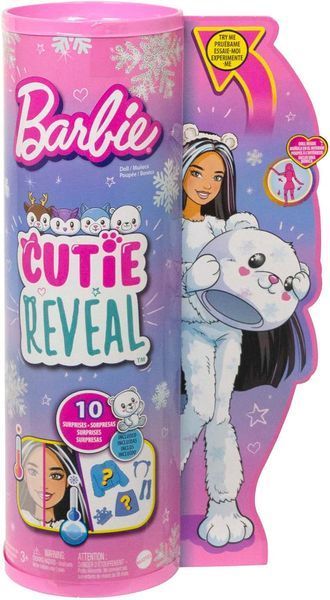 Кукла Барби Сюрприз Полярный медвежонок &mdash; Barbie Cutie Reveal Polar Bear (HJL64) HJL64 фото