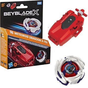 Бейблейд Метеороїд Драгун з пусковим пристроєм &mdash; Beyblade X Meteoroid Dragoon 3-70J UX (G3491) G3491 фото