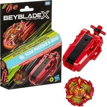 Бейблейд Соар Феникс с пусковым устройством &mdash; Beyblade X Soar Phoenix 9-60GF BX (F9324) F9324 фото
