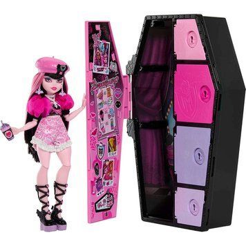 Лялька Monster High Дракулаура Шафа з секретами серія 1 &mdash; Draculaura Skulltimate Secrets (HKY60) HKY60 фото