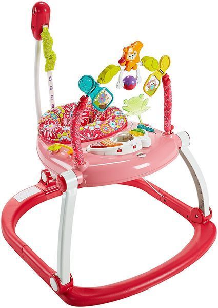 Стрибуни крісло-стрибунці Цукерки Fisher Price Confetti Spacesaver DKT02 DKT02 фото