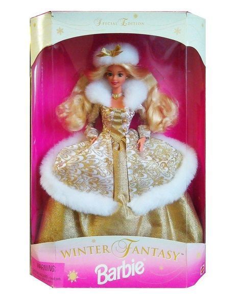 Колекційна лялька Барбі Зимова фантазія 1995 &mdash; Barbie Winter Fantasy (15334) 15334 фото